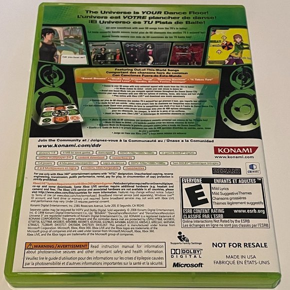 Dance dance Revolution 3 XBox 360 Complete in Box - Picture 2 of 3
